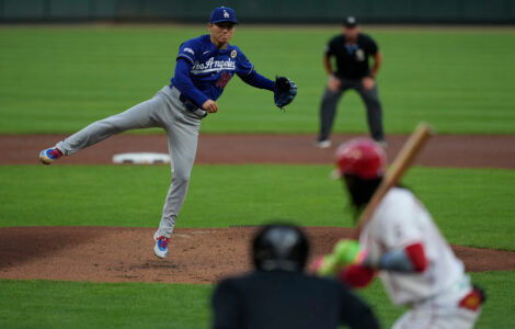 Yamamoto dominant as Dodgers beat Reds 4-0, edge closer to NL West title